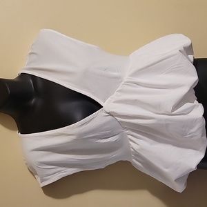 White Zara Cotton Top